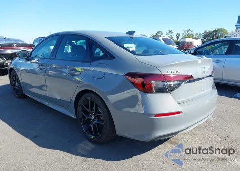 2025 Honda Civic Sport z USA, uszkodzony, nr VIN 2HGFE2F54SH563952